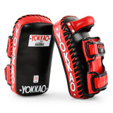 Curved Kicking Pads Black/Red