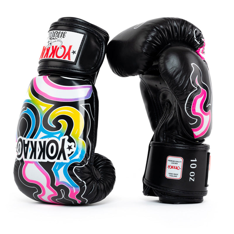 Flames Boxing Gloves