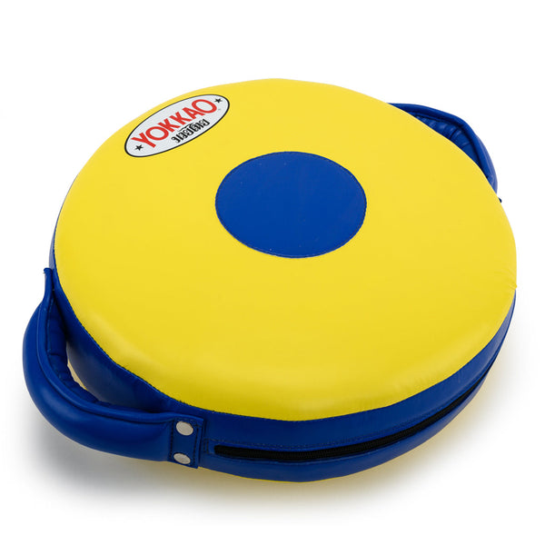 Round Punching Pad Yellow/Blue