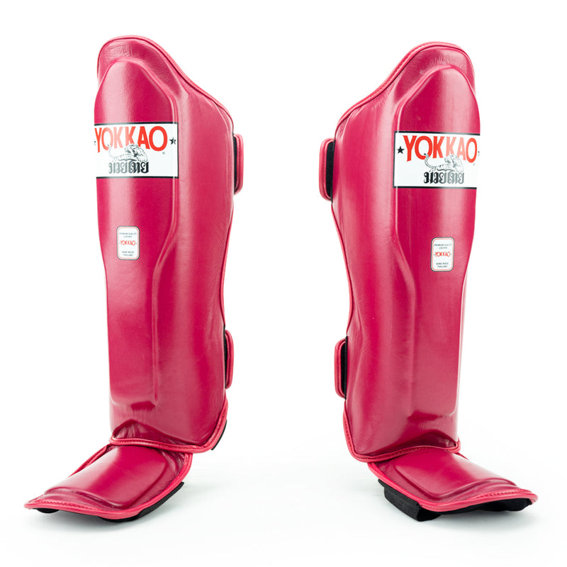 Matrix Cerise Shin Guards