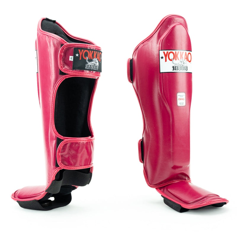 Matrix Cerise Shin Guards